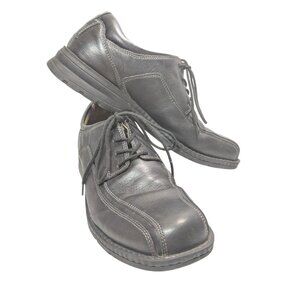 Docker's Trustee Men's Size 12 Medium Black Leather Oxford's